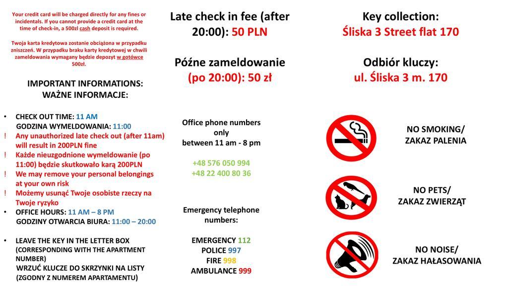 Shortstaypoland Sienna Warszawa Eksteriør billede
